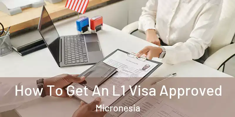  How To Get An L1 Visa Approved Micronesia